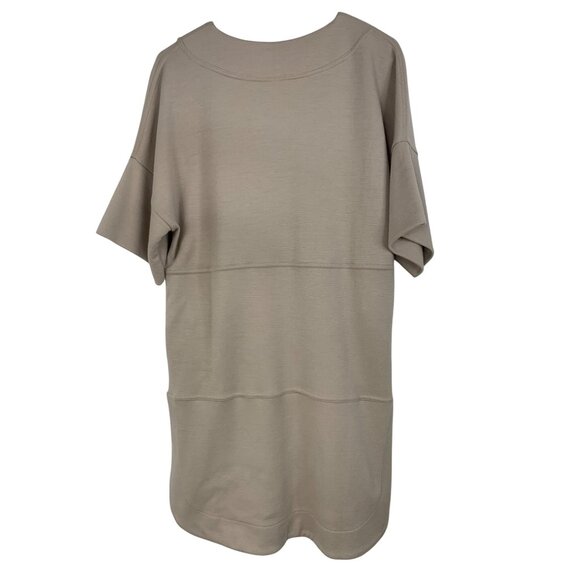 OttodAme Runway V-Neck Tunic Shift Dress Size 6 US Italy Wool RR10265 NWT $182 - Picture 7 of 12